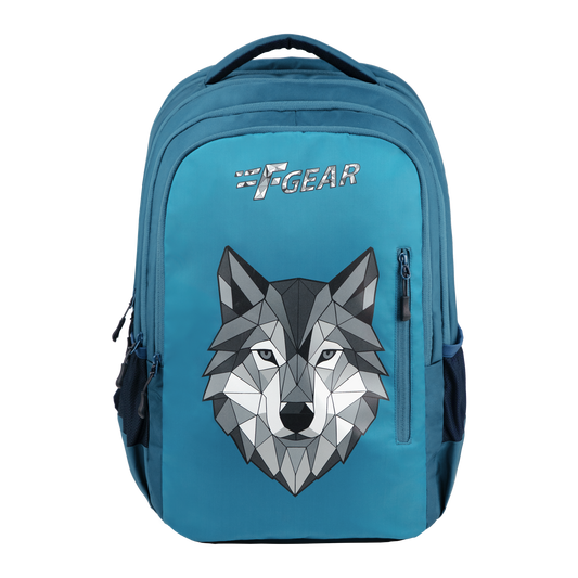 Tobari Aqua Blue 38L School Backpack