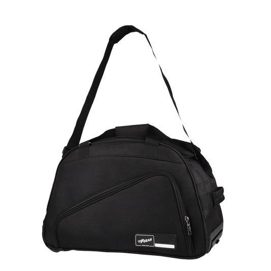 Pedro 37L Black Duffle Trolley Bag