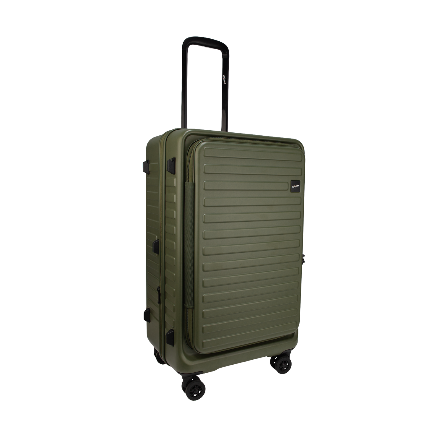 Windsor Army Green 68 cms Medium Front Opening Trunk-Style Check-in Strolley with Expander