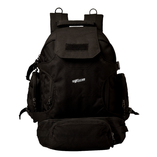 Military Ambush 32L Black Rucksack