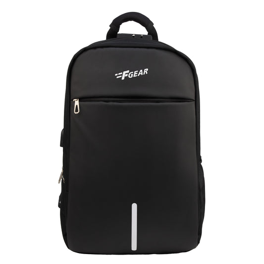 Omega 25L Black Laptop Backpack