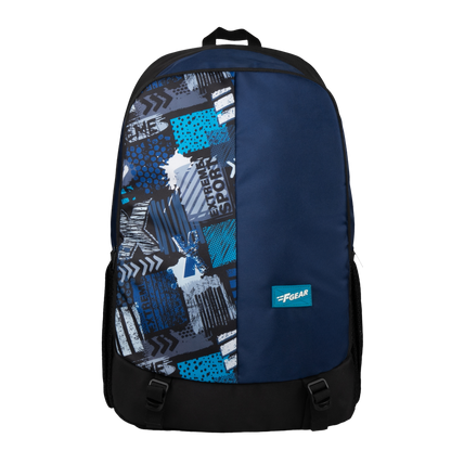 Touville 25L Extreme Black Blue Backpack
