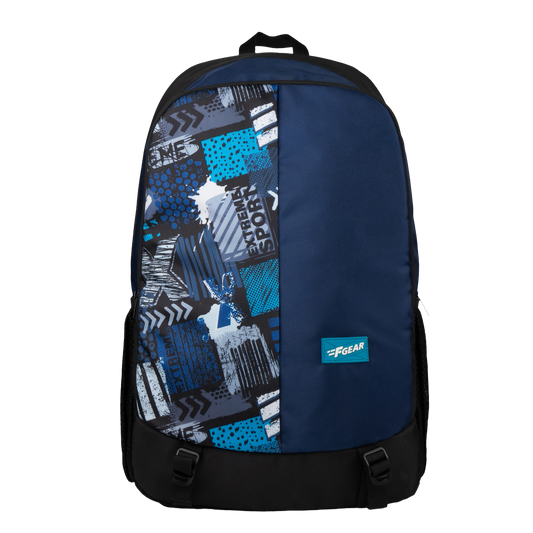 Touville 25L Extreme Black Blue Backpack