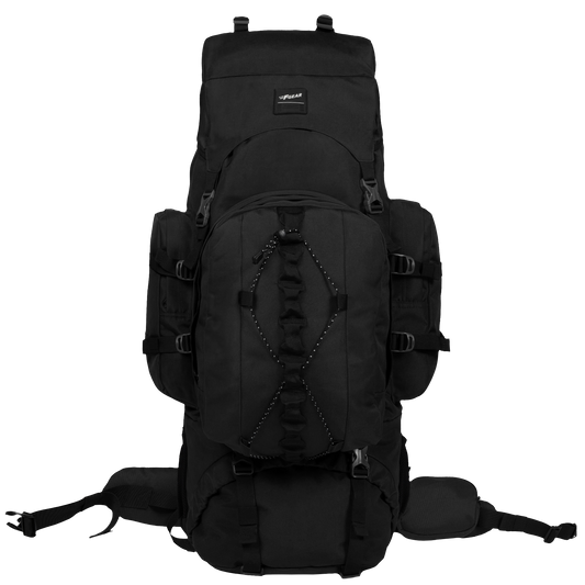 Levante 87L Black Rucksack with Detachable Daypack