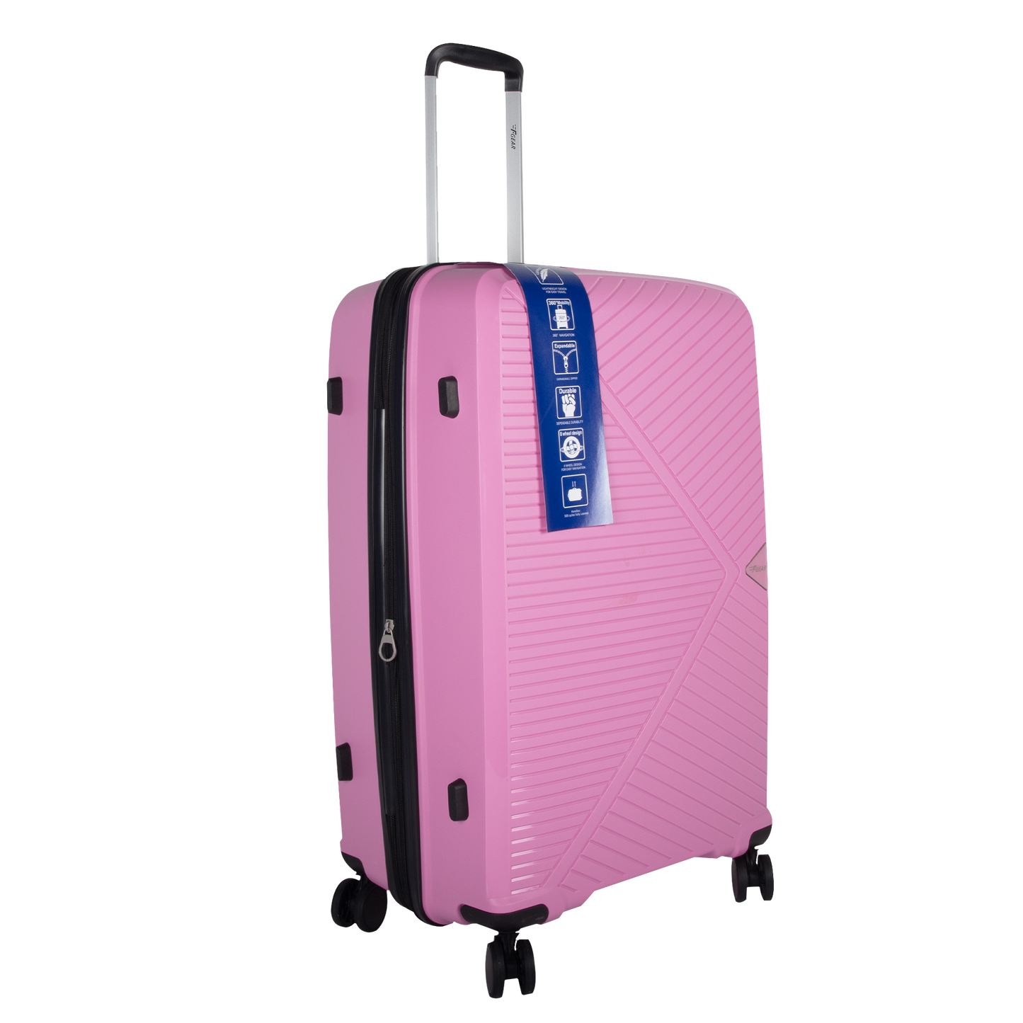 Goliath 28" Pink Expandable Large Check-in Suitcase