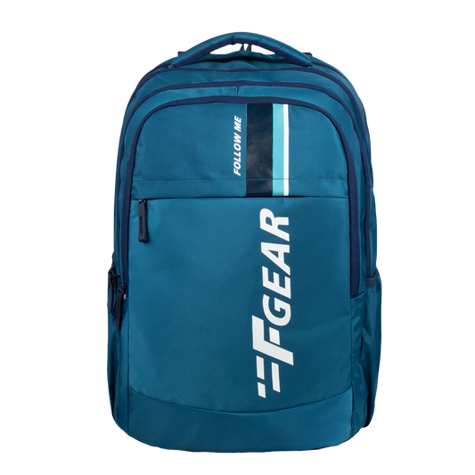 Airmate 29L Aqua Blue Backpack with raincover