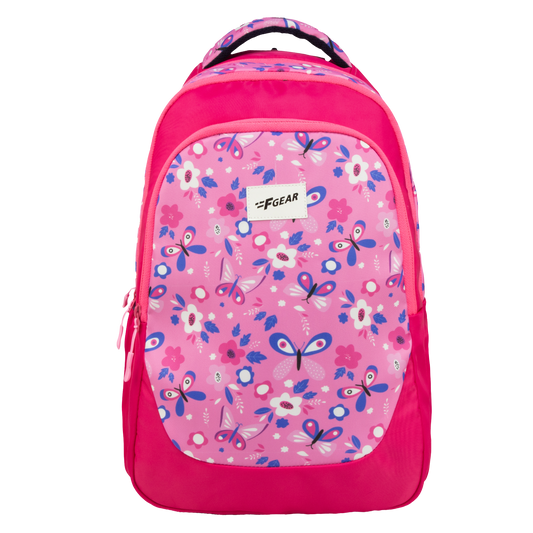 Panya 21L Dark Pink Mulberry Butterfly Backpack