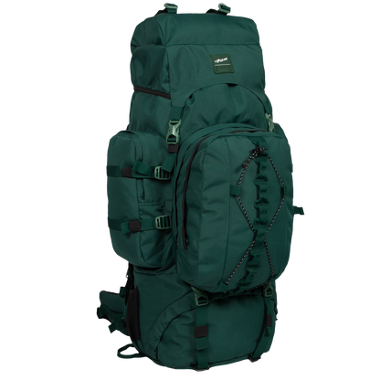 Levante 87L Spruce Green Rucksack Detachable Daypack