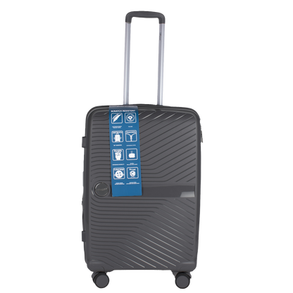 Sentinel 28" Dark Grey Expandable Large Check-in Suitcase