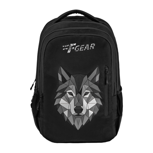 Tobari Black 38L School Backpack