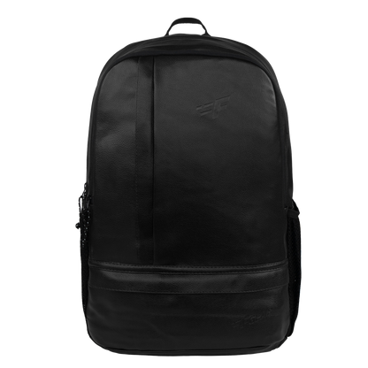 Burner 22L Black Art Leather Laptop Backpack