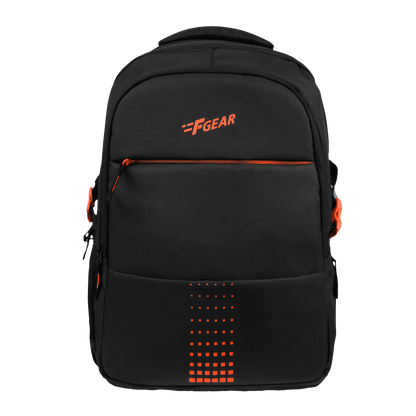 Ember 36L Black Backpack with Rain cover