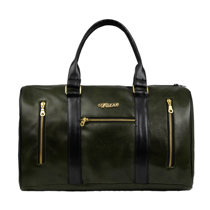 Mistral 26L Green Vegan Leather Duffel