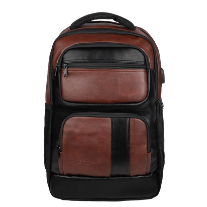 Mantra V2 28L Brown Laptop Backpack with raincover