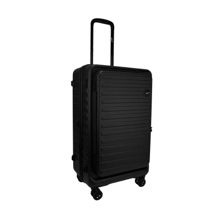 Windsor Black 68 cms Medium Front Opening Trunk-Style Check-in Strolley with Expander