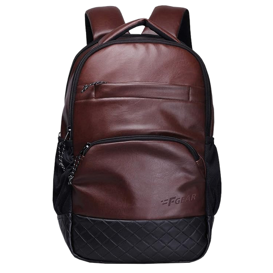 Luxur 25L Brown Laptop Backpack