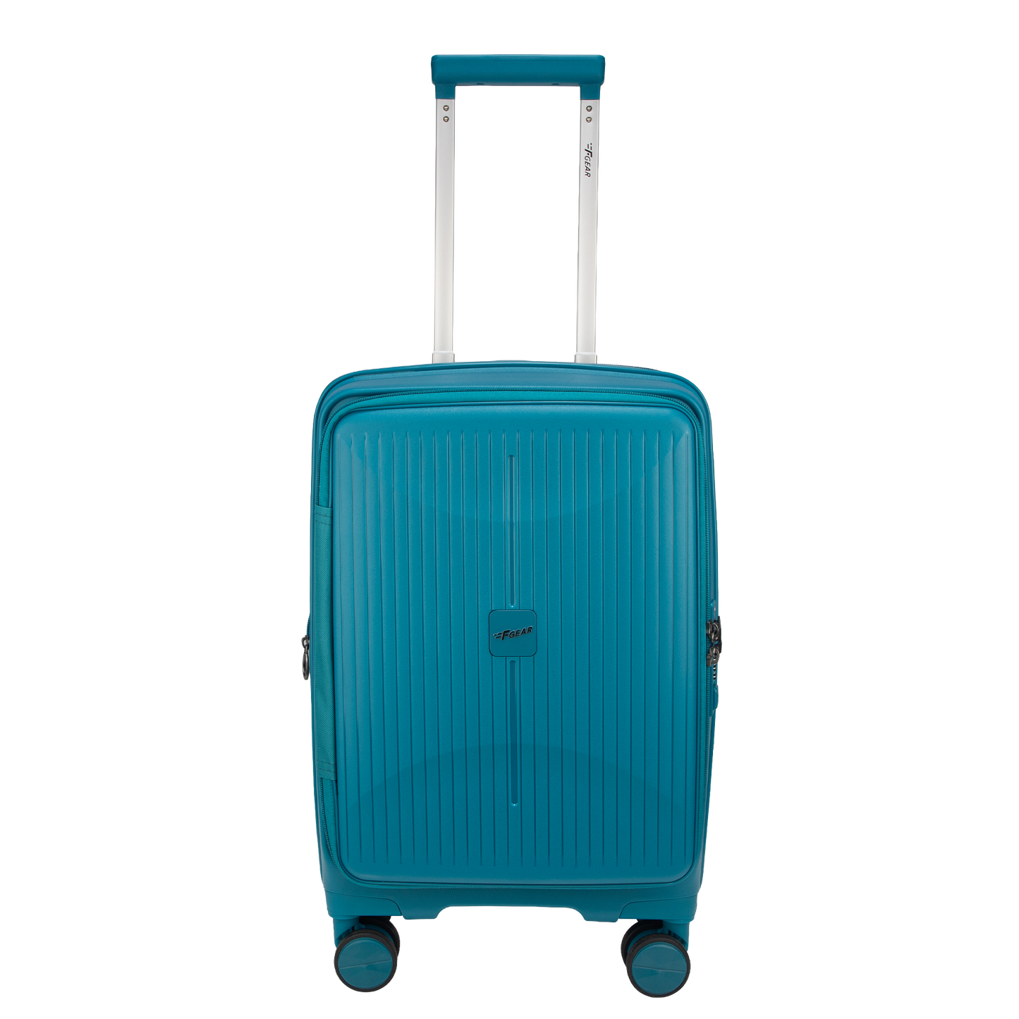 F Gear Myton Small Front Opening Cyan Blue Cabin Strolley