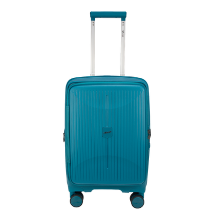 F Gear Myton Small Front Opening Cyan Blue Cabin Strolley