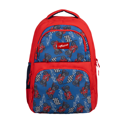 Caspian 23L Red Moto Manic Backpack