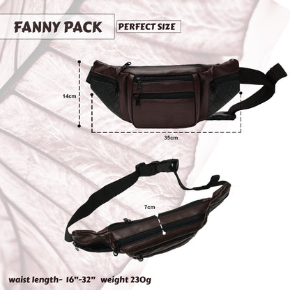 Czar Brown Waist Bag