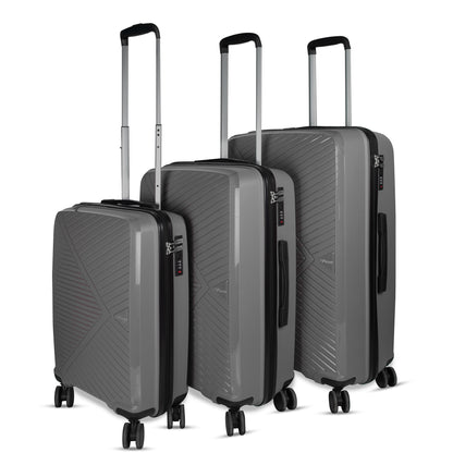 Eagle PP03 Grey Suitcase Set of 3