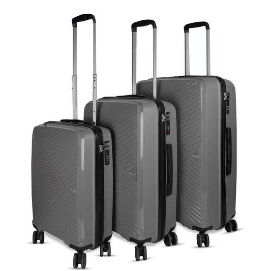 Eagle PP03 Grey Suitcase Set of 3