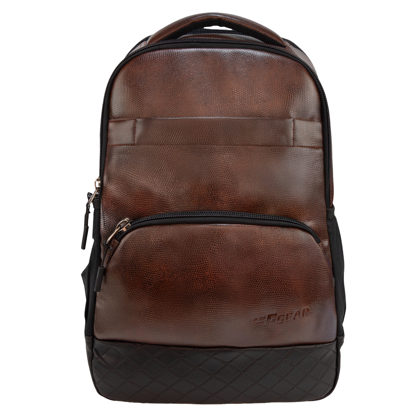 Luxur 25L Lagarto Brown Laptop Backpack