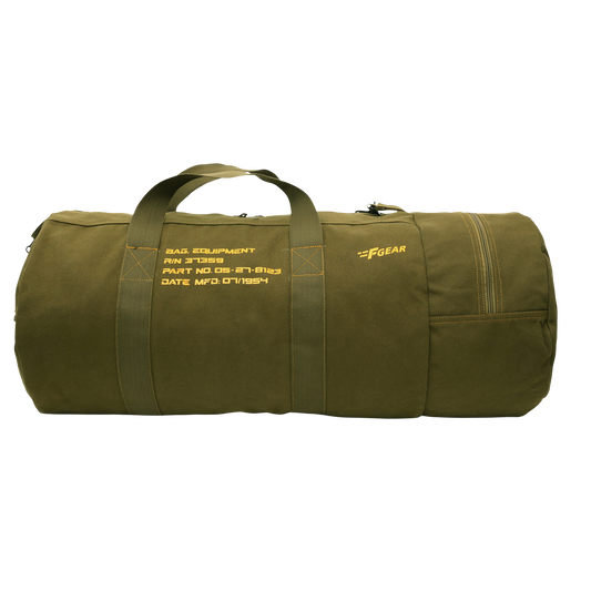 Soldier 74L Canvas Olive Travel Duffle