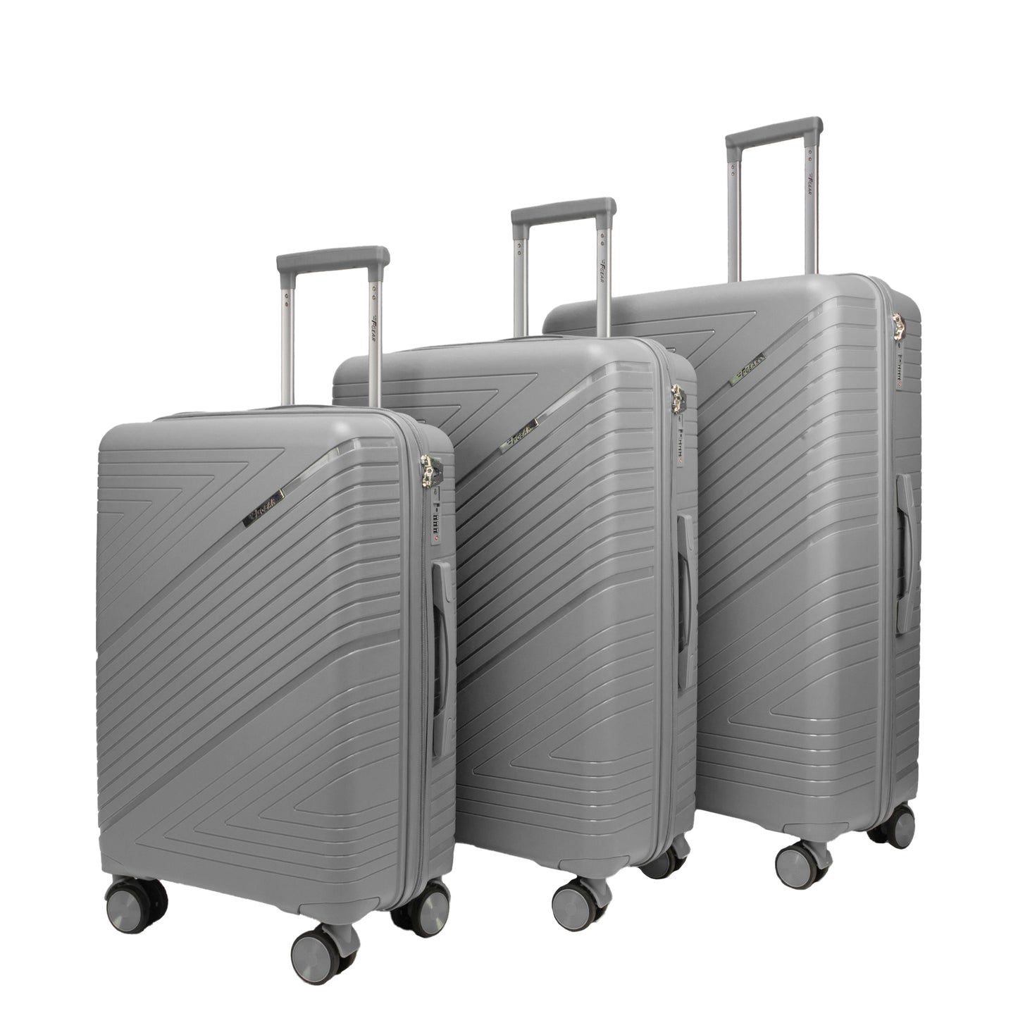 Aegis Light Grey Suitcase Set of 3