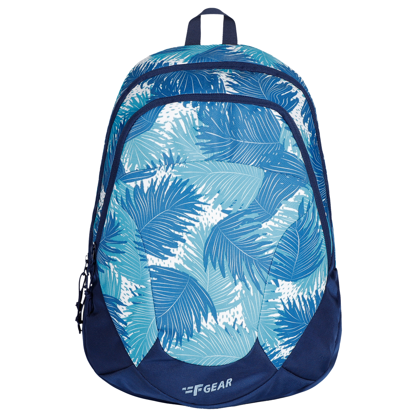 Amari 12L Ferns Aqua Navy Blue Backpack
