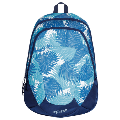 Amari 12L Ferns Aqua Navy Blue Backpack