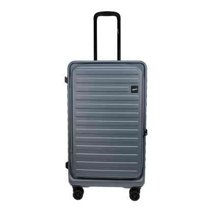 Windsor Stone Blue 68 cms Medium Front Opening Trunk-Style Check-in Strolley with Expander