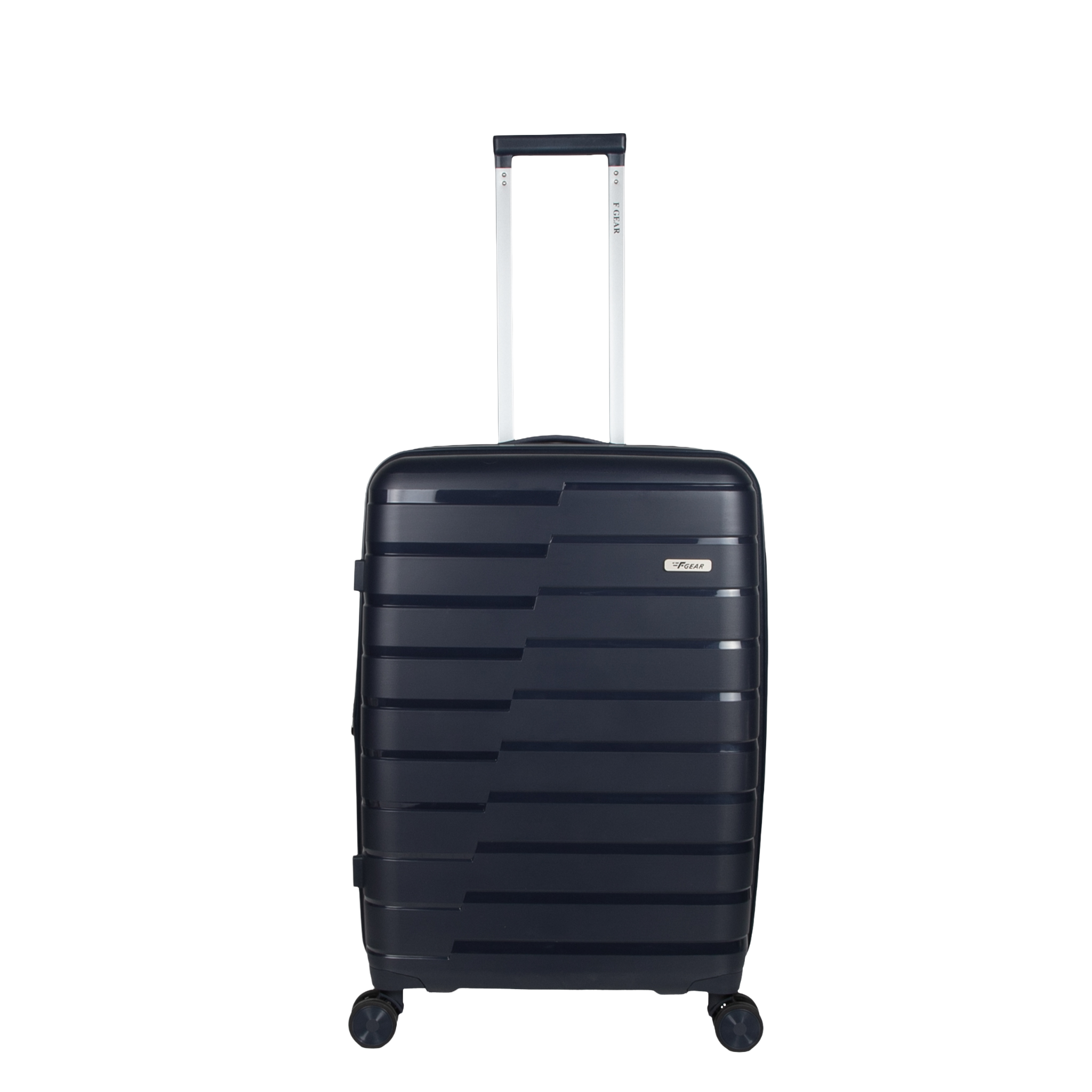 Bastion 24" Navy Blue Expandable Medium Check-in Suitcase