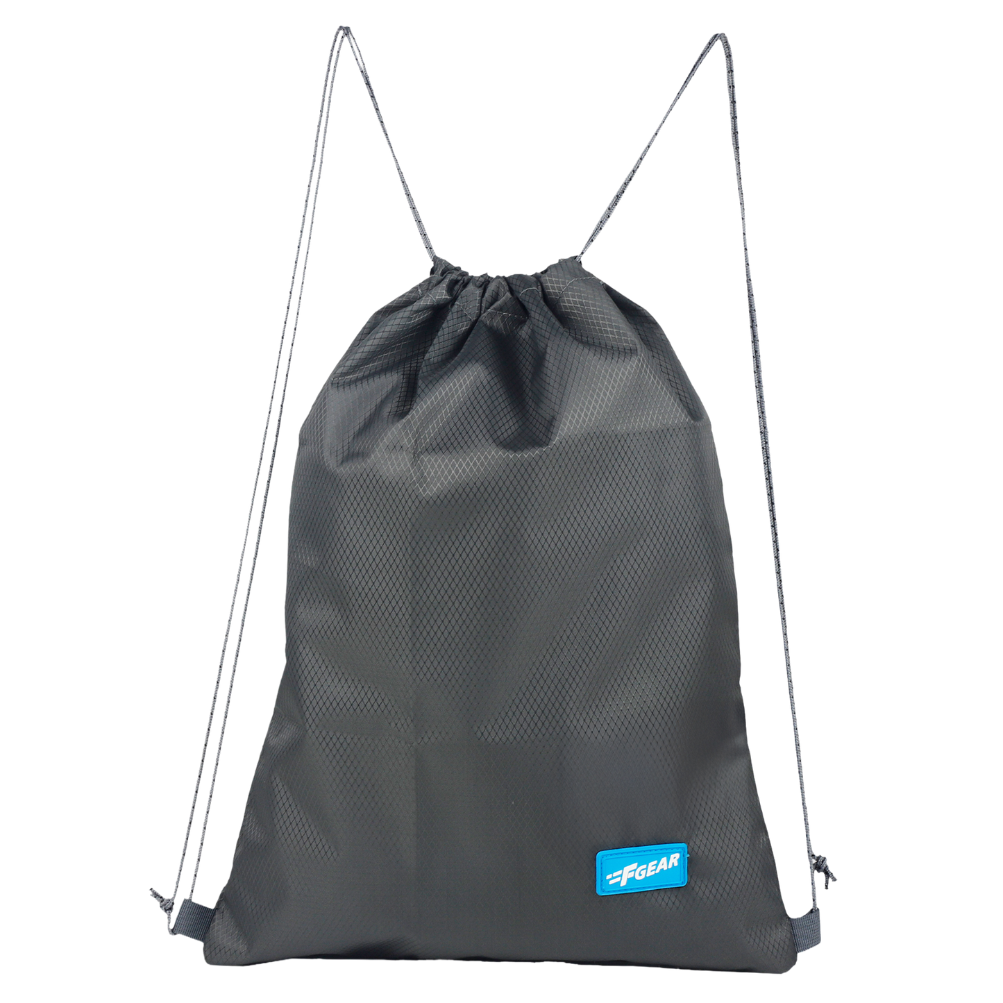 String V2 13L Grey Drawstring Bag