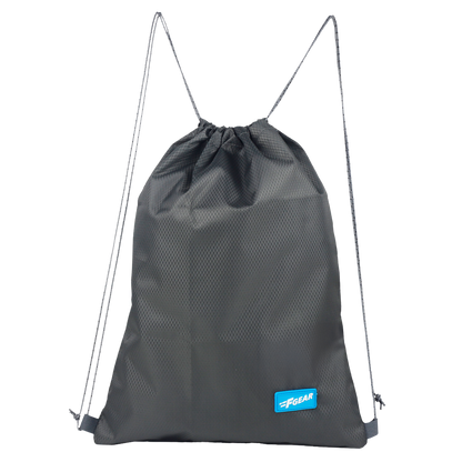 String V2 13L Grey Drawstring Bag