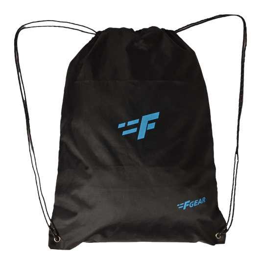 String V2 13L Black Drawstring Bag