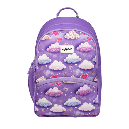 Brio L 17L Dreamy Clouds Lavender Backpack