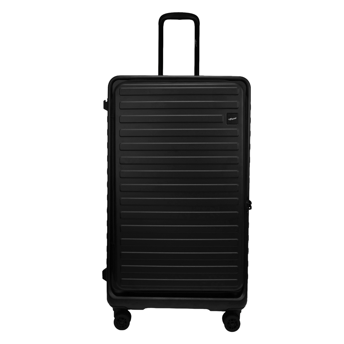 Windsor Black 76 cms Large Front Opening Trunk-Style Check-in Strolley with Expander