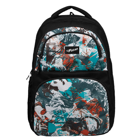 Caspian 23L Turquoise Abstract Backpack