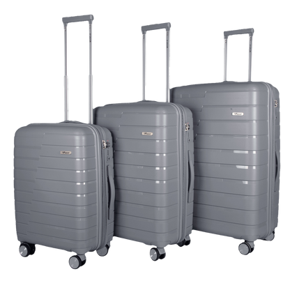 Bastion Light Grey Suitcase Set of 3