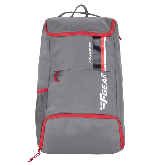 Rudolf 26L Grey Red Backpack