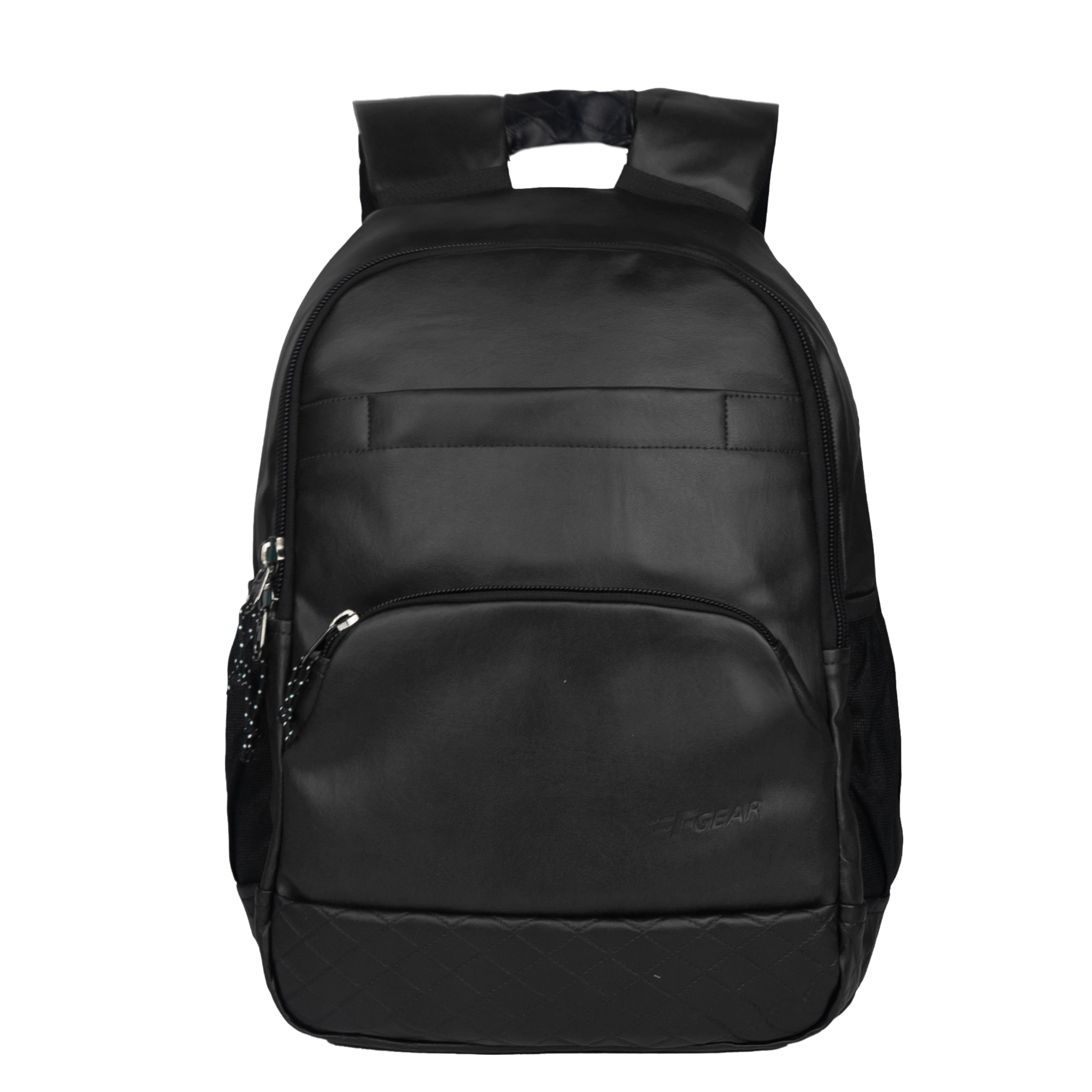 Luxur 25L Black Anti-theft Laptop Backpack with raincover