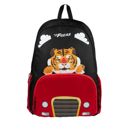 Whelp 16L Black Red Kids Backpack
