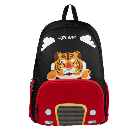 Whelp 16L Black Red Kids Backpack