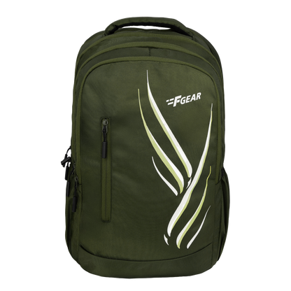 Poem 30L Army Green Backpack With Raincover