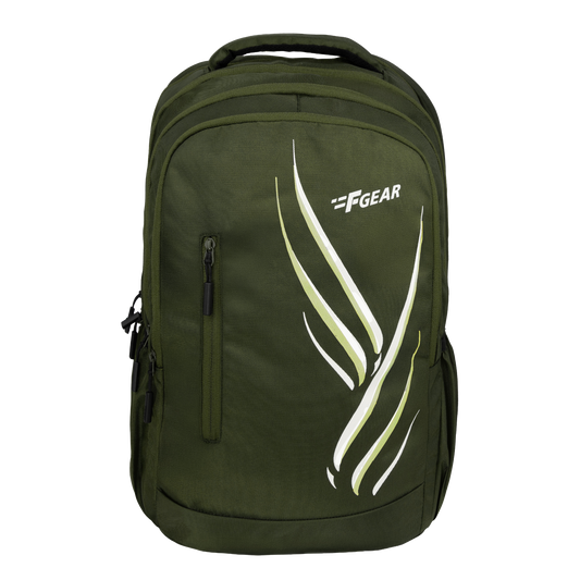 Poem 30L Army Green Backpack With Raincover
