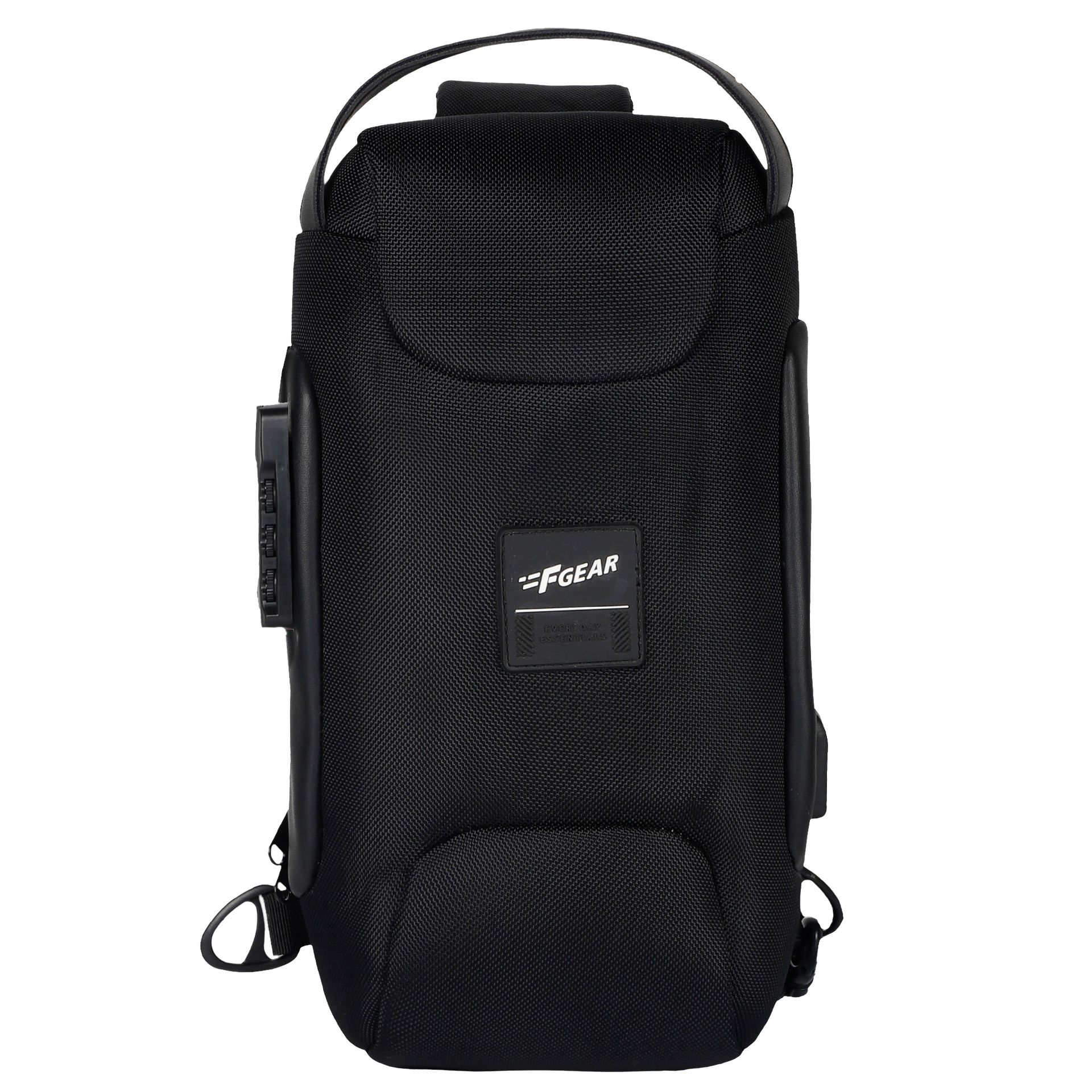 Danube 4L Black Crossbody Bag – FGEAR.in
