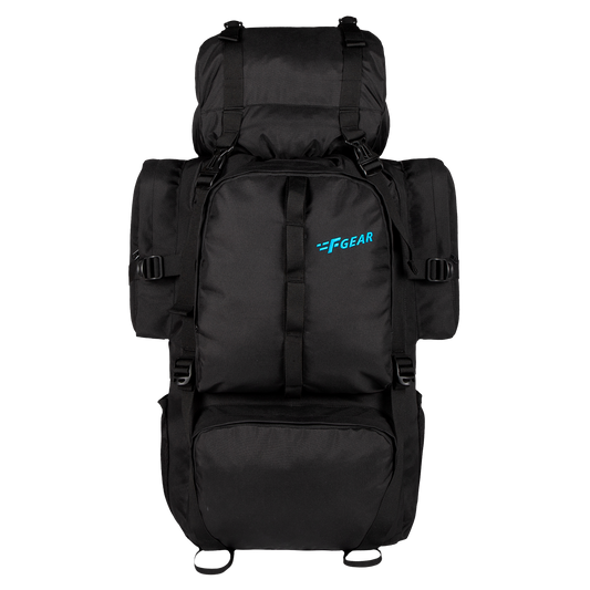 Otto 58L Black Rucksack