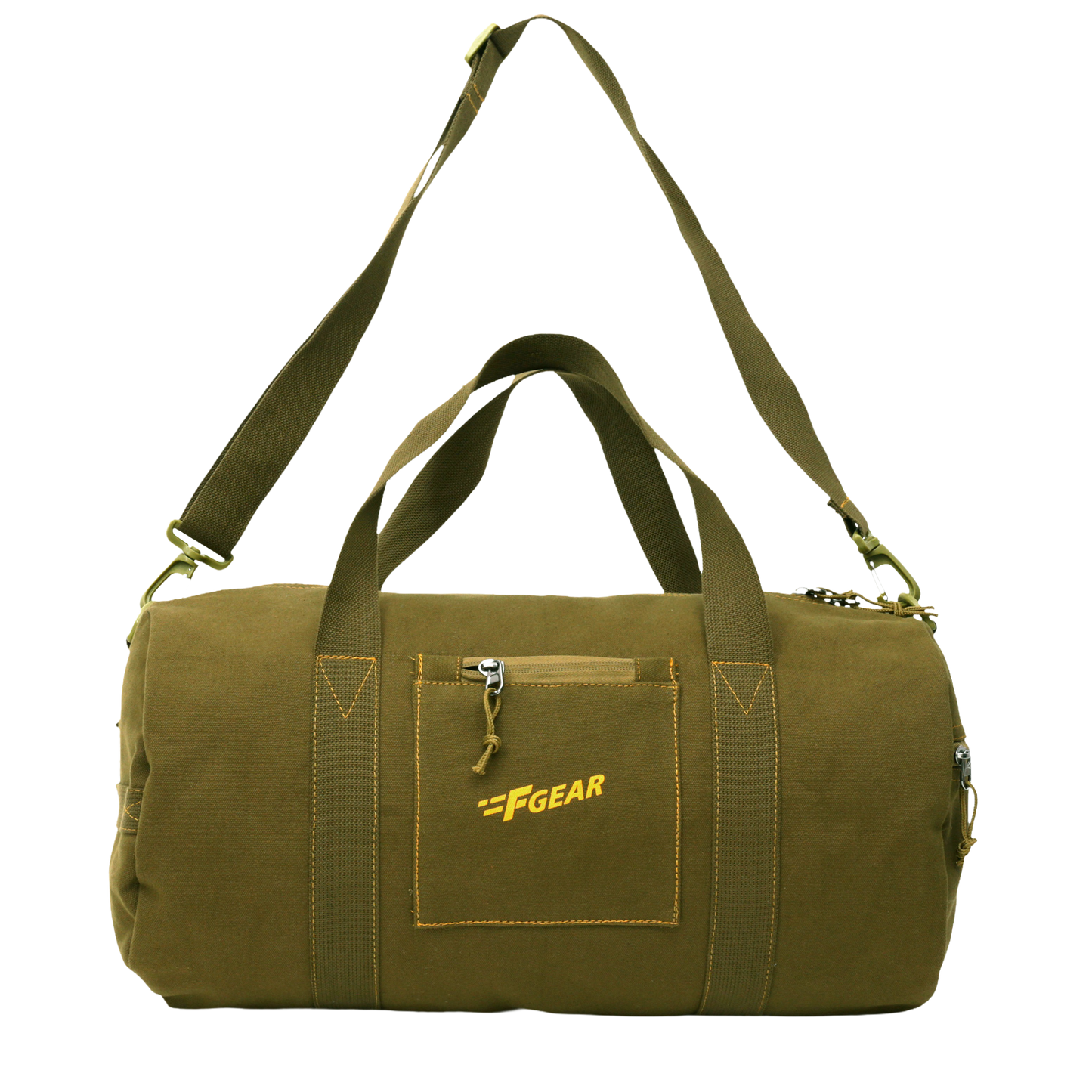 Army 30L Canvas Olive Gym Bag