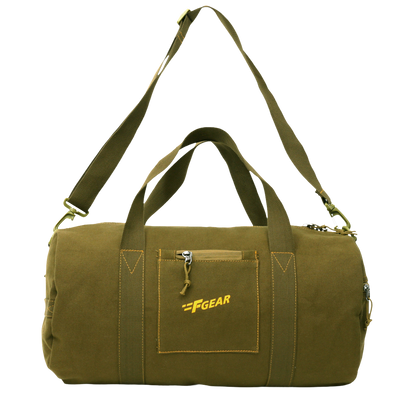 Army 30L Canvas Olive Gym Bag